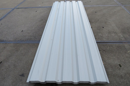 Nieuwe Damwandplaten Goosewing Grey plastisol